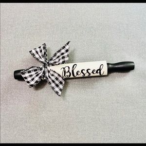 Decorative mini rolling pin - BLESSED